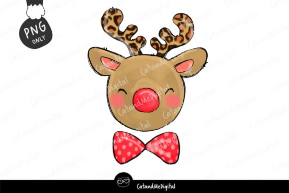 Download Deer Christmas Sublimation - Deer christmas Collection