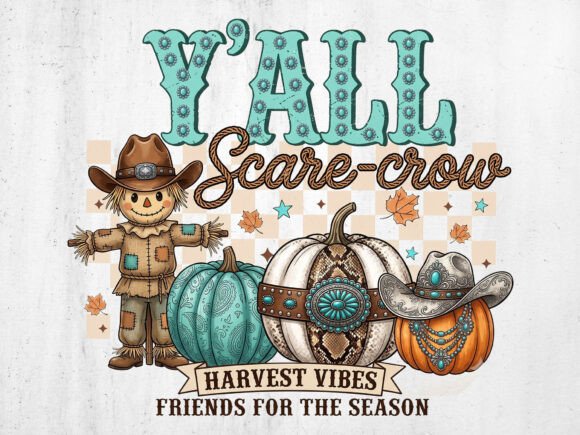 Download Yall Scarecrow PNG,Western Fall PNG File - Png file Collection