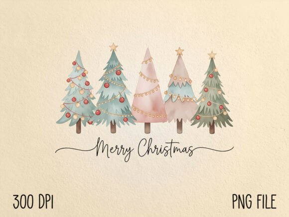 Download Merry Christmas Trees Sublimation PNG - Sublimation png Collection